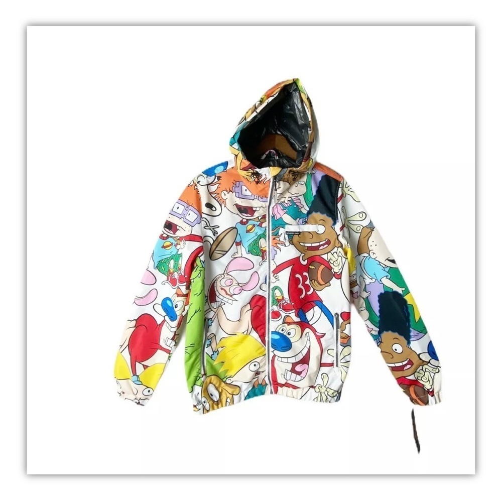 Members only Nickelodeon cartoon jacket Sz small